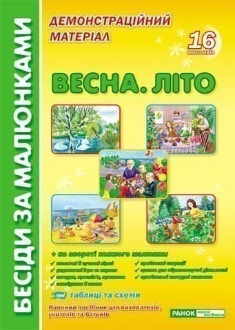 Бесіди за малюнками.Весна.Літо