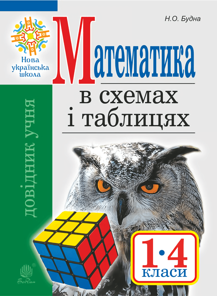 Математика в схемах і таблицях. Довідник учнів 1-4 класів. НУШ