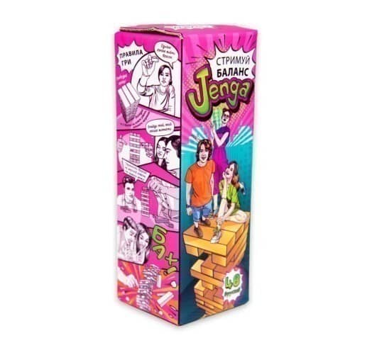 Настільна гра &amp;quot;Стримуй баланс Jenga 48 брусків&amp;quot;