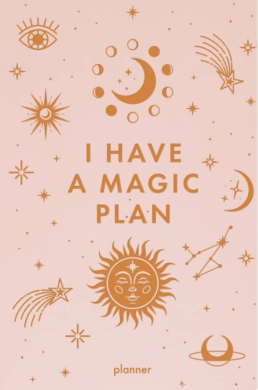 Блокнот "I have MAGIC plan" бежевий