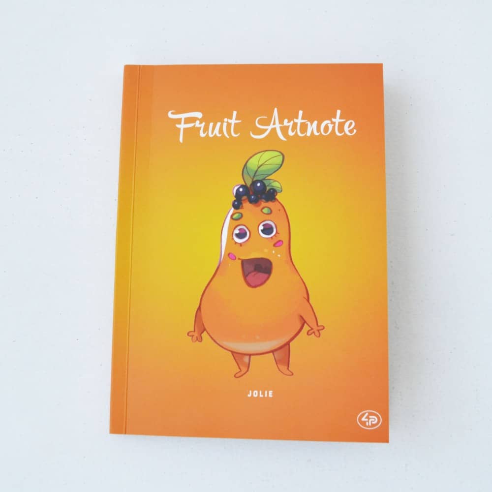 Блокнот TM Profiplan &amp;quot;Fruit artnote&amp;quot;Jolie&amp;quot; papaya, В6