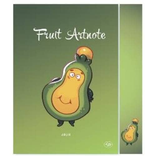 Блокнот TM Profiplan &amp;quot;Fruit artnote&amp;quot;Jolie&amp;quot; avocado, A5