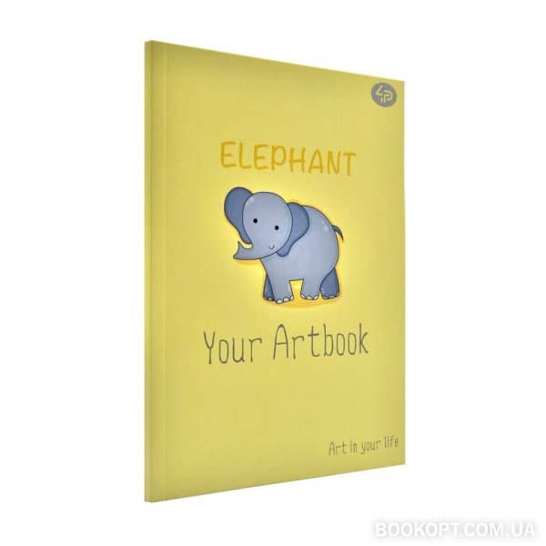 Блокнот TM Profiplan &amp;quot;Artbook elephant&amp;quot;, A5