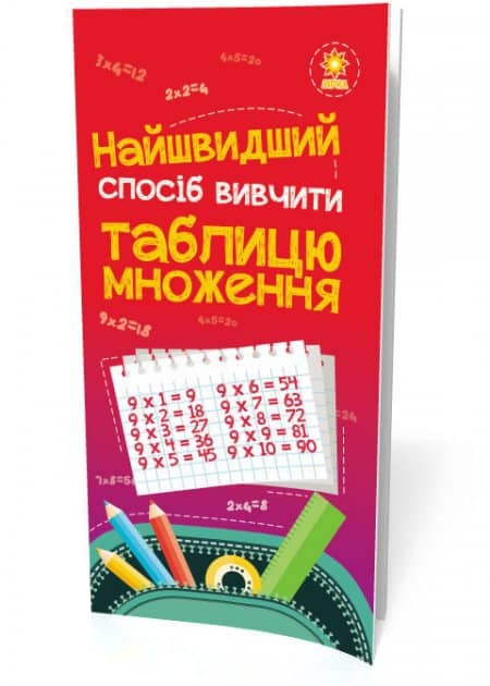 Найшвидший спосіб вивчити. Таблицю множення