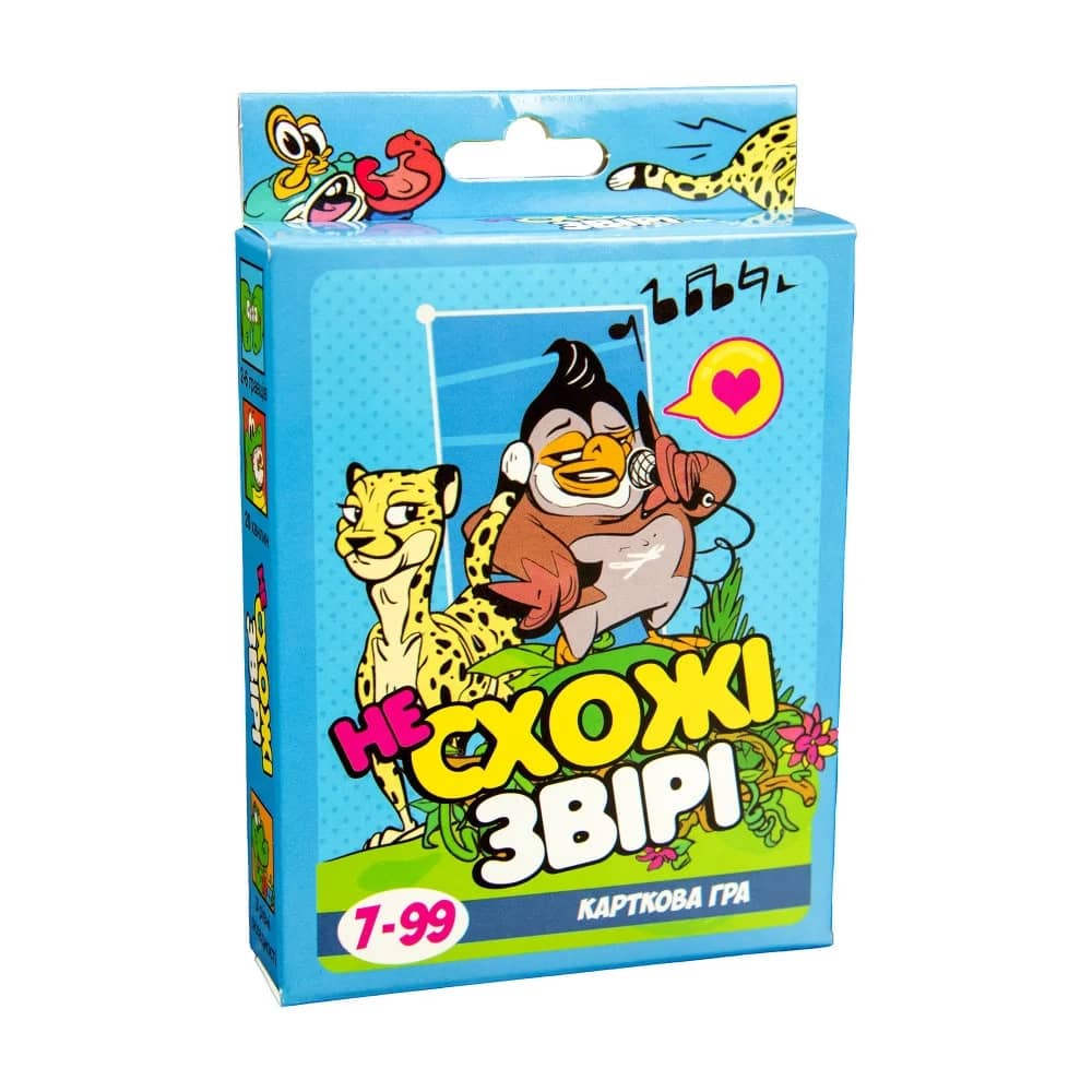 Настільна гра 30223 &amp;quot;Несхожі звірі&amp;quot; (укр)