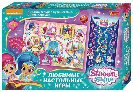 Настольная игра Шиммер и Шайн 2в1