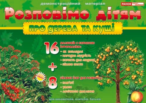Розповімо дітям.Про дерева та кущі