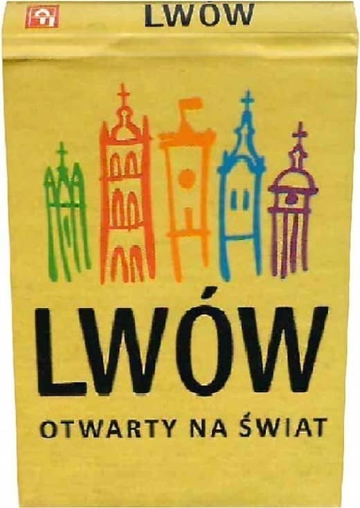 Lwów. Otwarty na świat (Книжка-магнит)