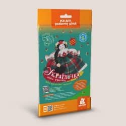 Лялька – м'яка іграшка (пакет).Україночка