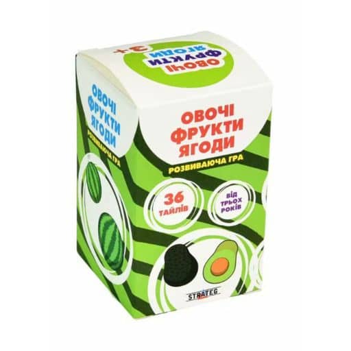 Настільна гра 30772 &amp;quot;Овочі, фрукти, ягоди розвиваюча&amp;quot;