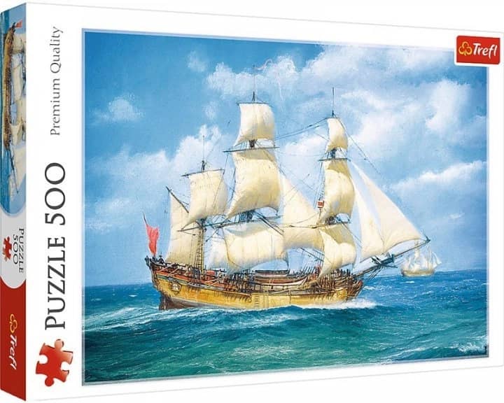 Пазли - (500 елм.) - &amp;quot;Морська пригода&amp;quot; / Trefl