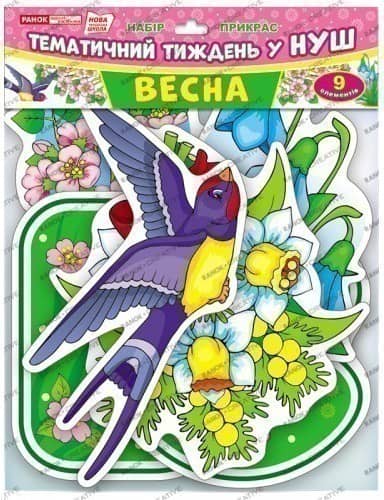 Набір прикрас.Весна