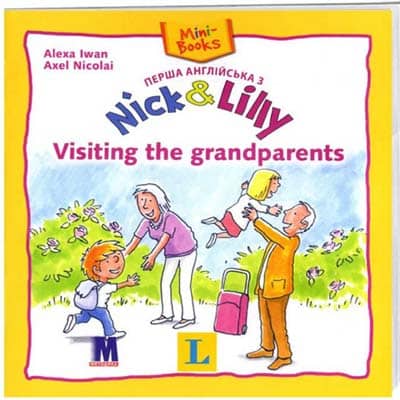 Nick and Lilly. Visiting the Grandparents