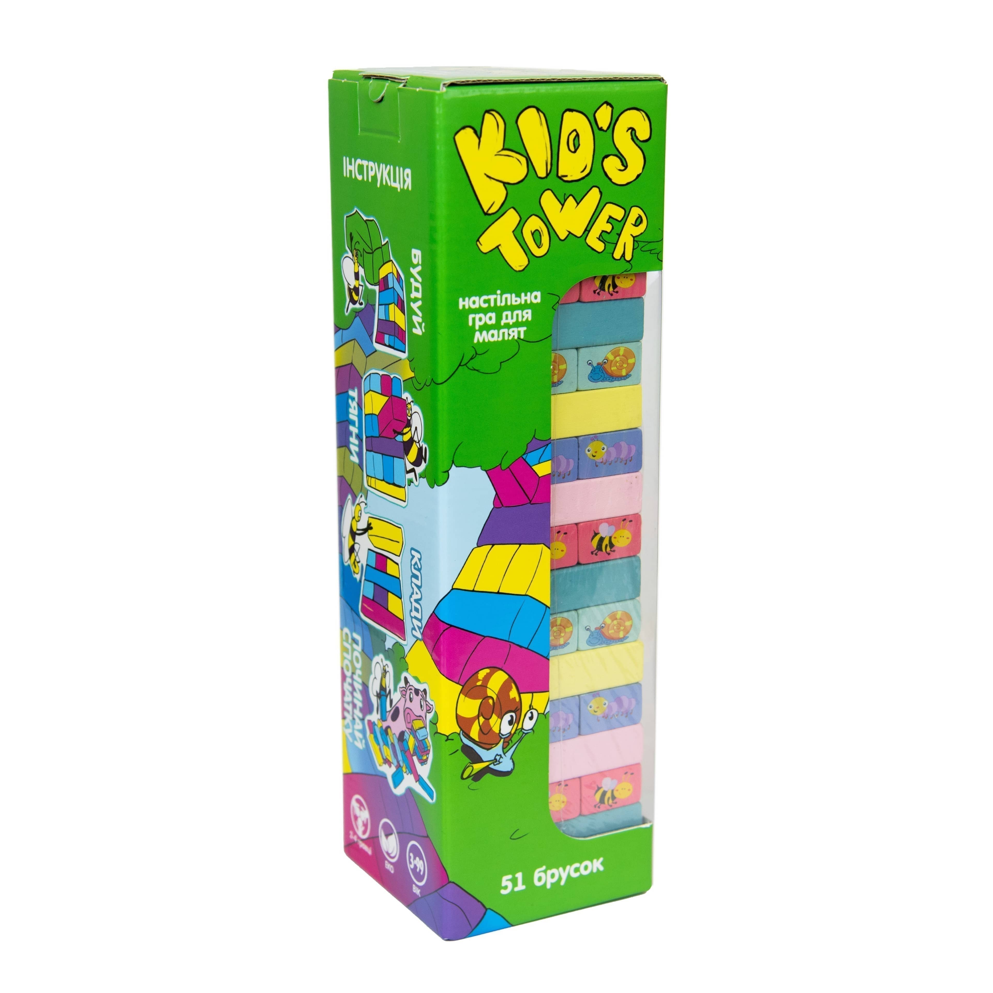 Розважальна гра 30863 &amp;quot;Kid's Tower&amp;quot; (укр)