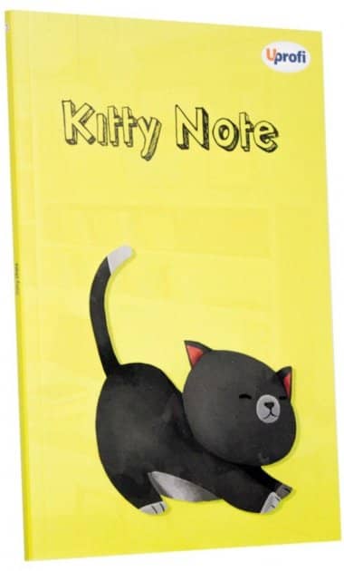 Блокнот TM Profiplan &amp;quot;Kitty note&amp;quot;, yellow, А5