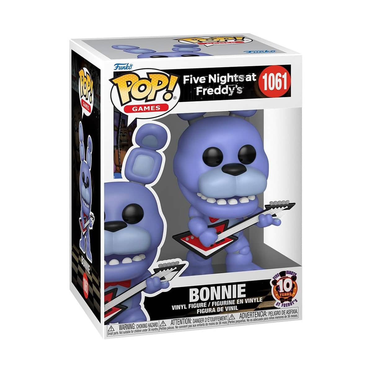 Ігрова фігурка Funko POP! серії 5 ночей у Фредді: 10 років" - Бонні"