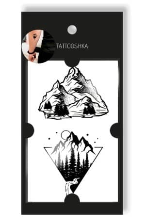 Тату &amp;quot; Хочу в гори&amp;quot;