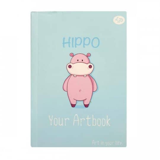 Блокнот TM Profiplan &amp;quot;Artbook hippo&amp;quot;, А6