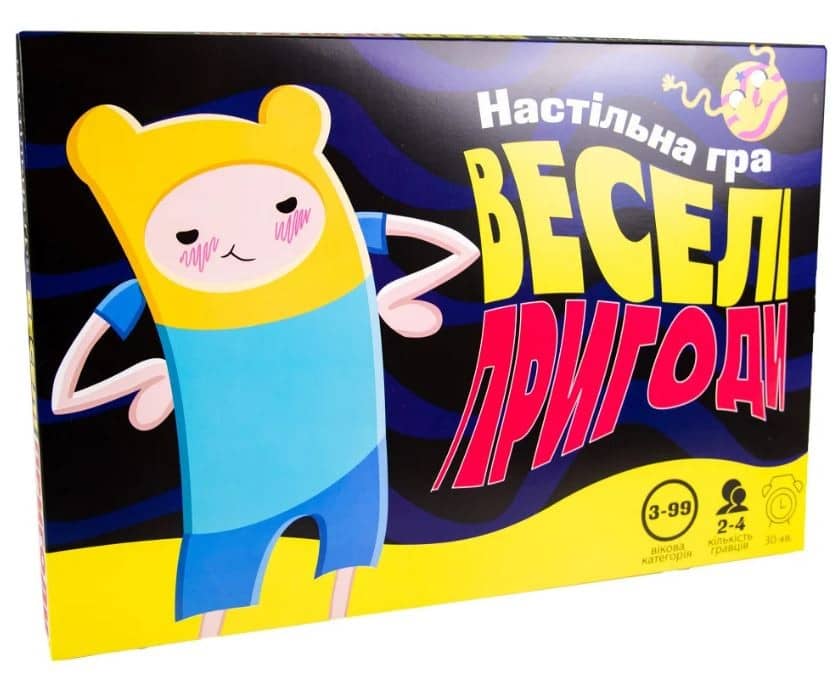 Настільна гра 30244 &amp;quot;Веселі пригоди&amp;quot; (укр)