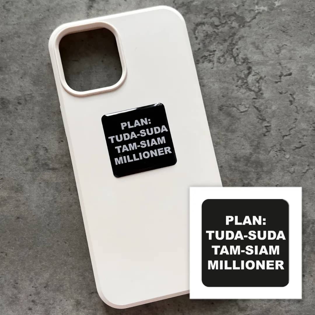 3D-стікер &amp;quot;Plan: tuda-suda&amp;quot;