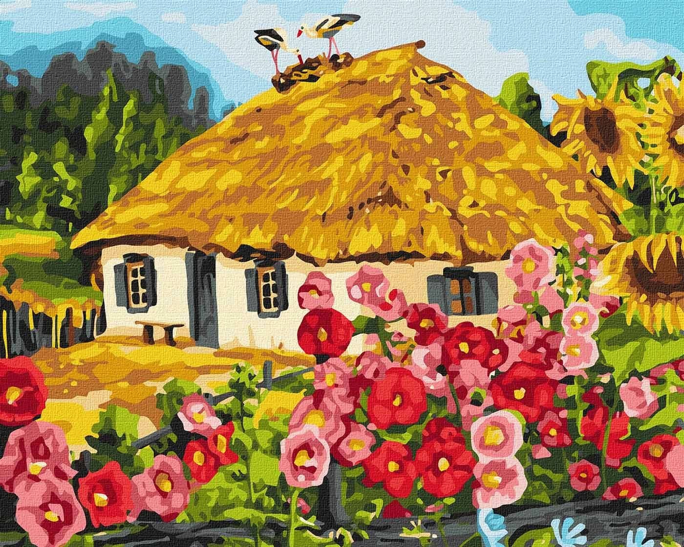 Набір для розпису по номерах. &amp;quot;Мальовничий краєвид&amp;quot; 40*50см