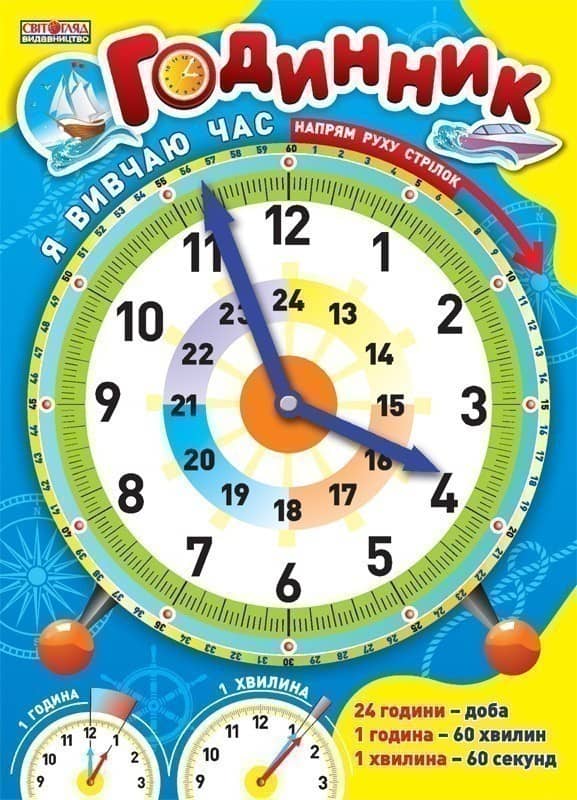 Я вивчаю час блакитний