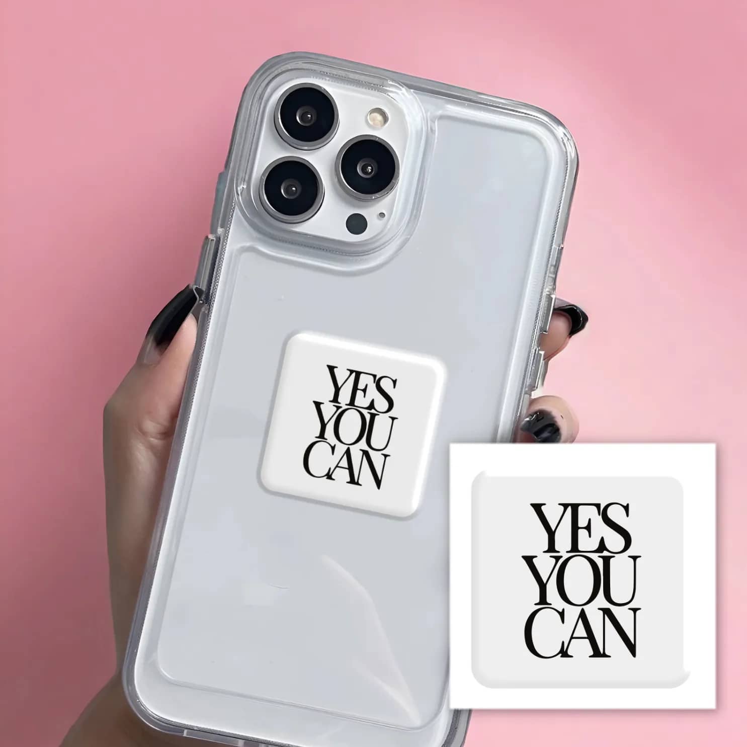 3D-стікер &amp;quot;Yes you can&amp;quot;