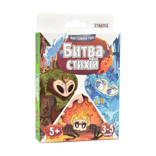 Настільна гра 30475 &amp;quot;Битва стихій карткова&amp;quot;