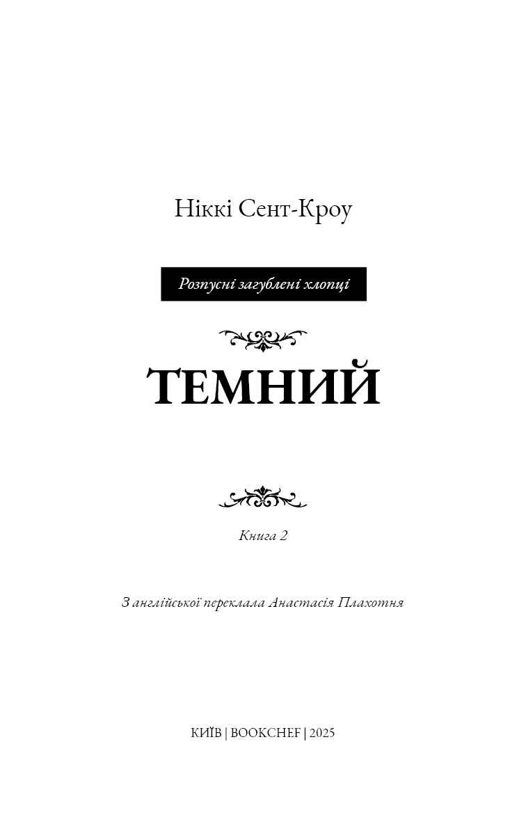 Розпусні загублені хлопці. Книга 2. Темний, фото - 2