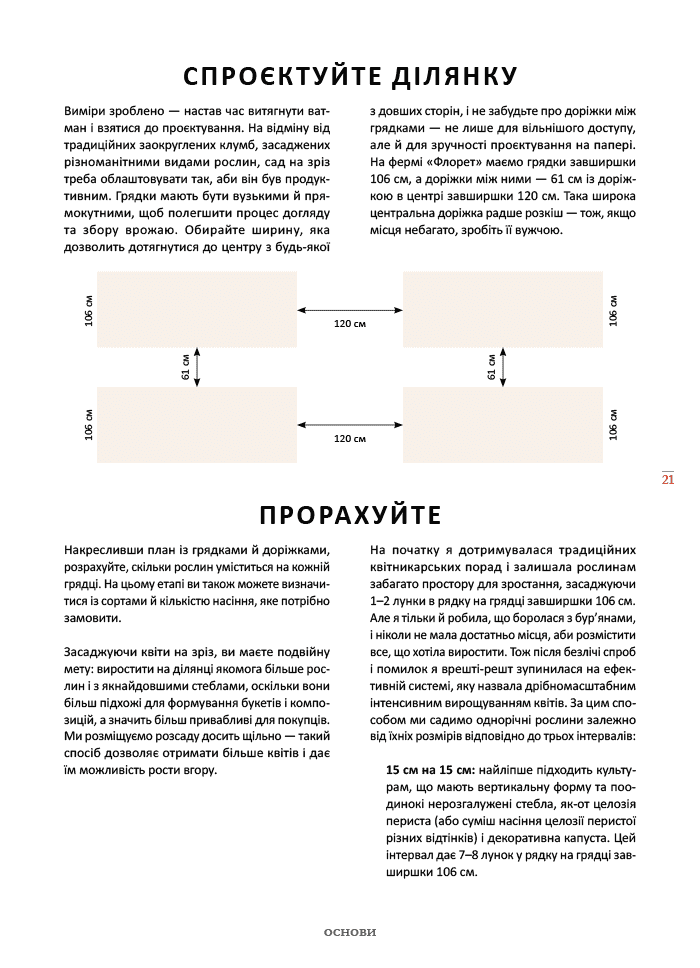 Садова ферма «Флорет»: Квітник на зріз, фото - 2