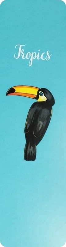 Закладка двухстороння для книги «Tropics», фото - 1