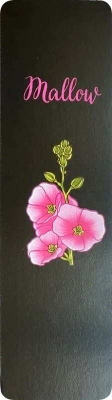 Закладка двухстороння для книги «Mallow», фото - 1