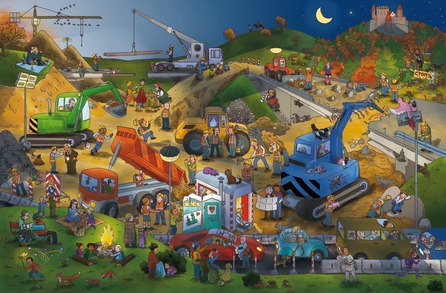 Міні віммельбух На будівництві, фото - 2