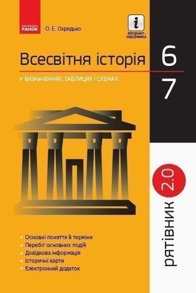 Всесвітня історія. 6-7 класи. Рятівник. 2.0, фото - 1