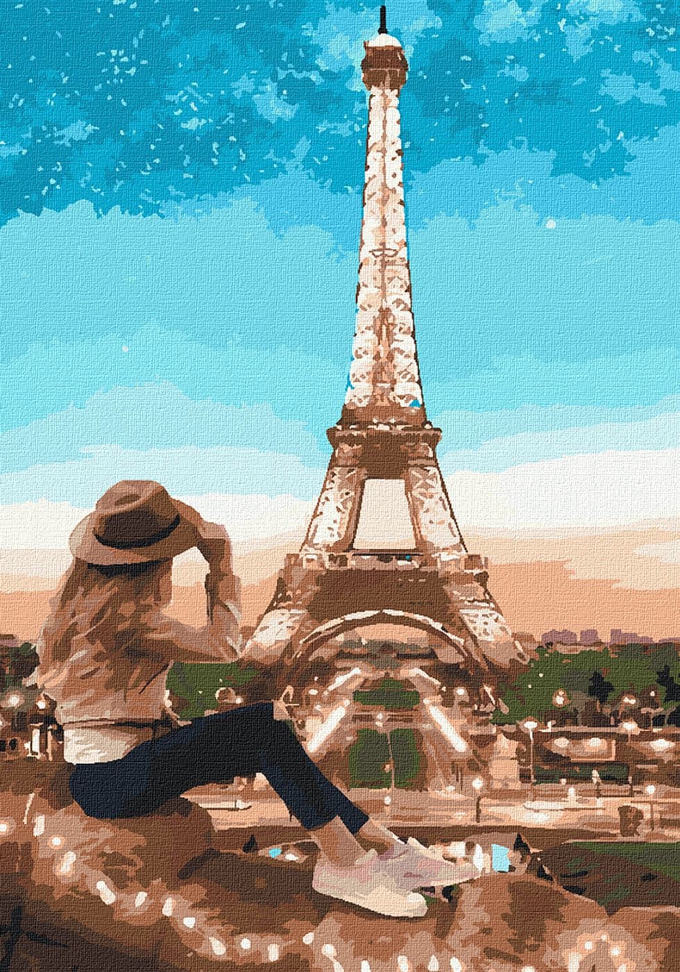 Картина за номерами - Мандрівниця 35*50см, фото - 1