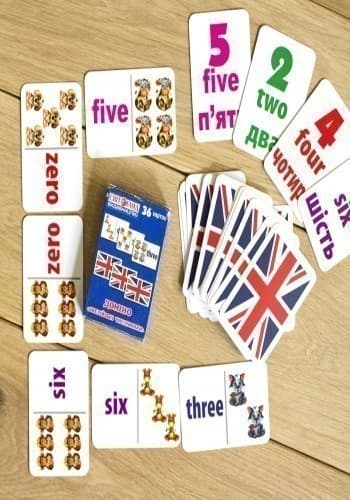 Міні-коробочки.Англійські числівники.Доміно, фото - 2