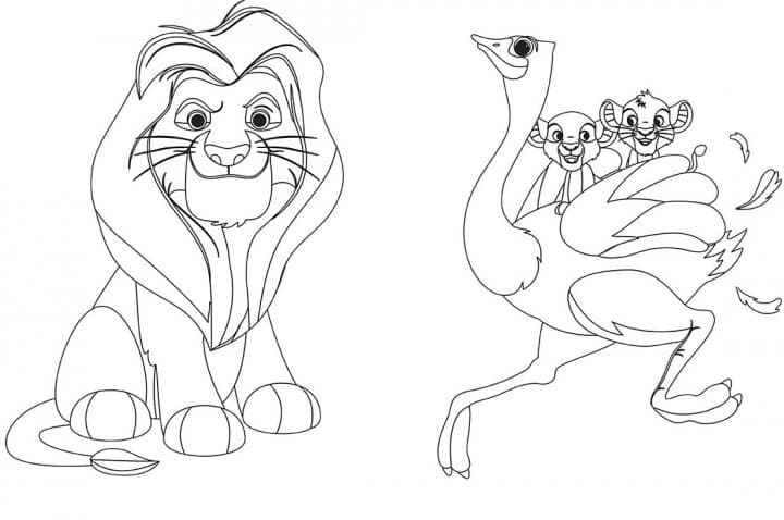 Книга Disney Маля. Гра з кольором. Король Лев, фото - 3