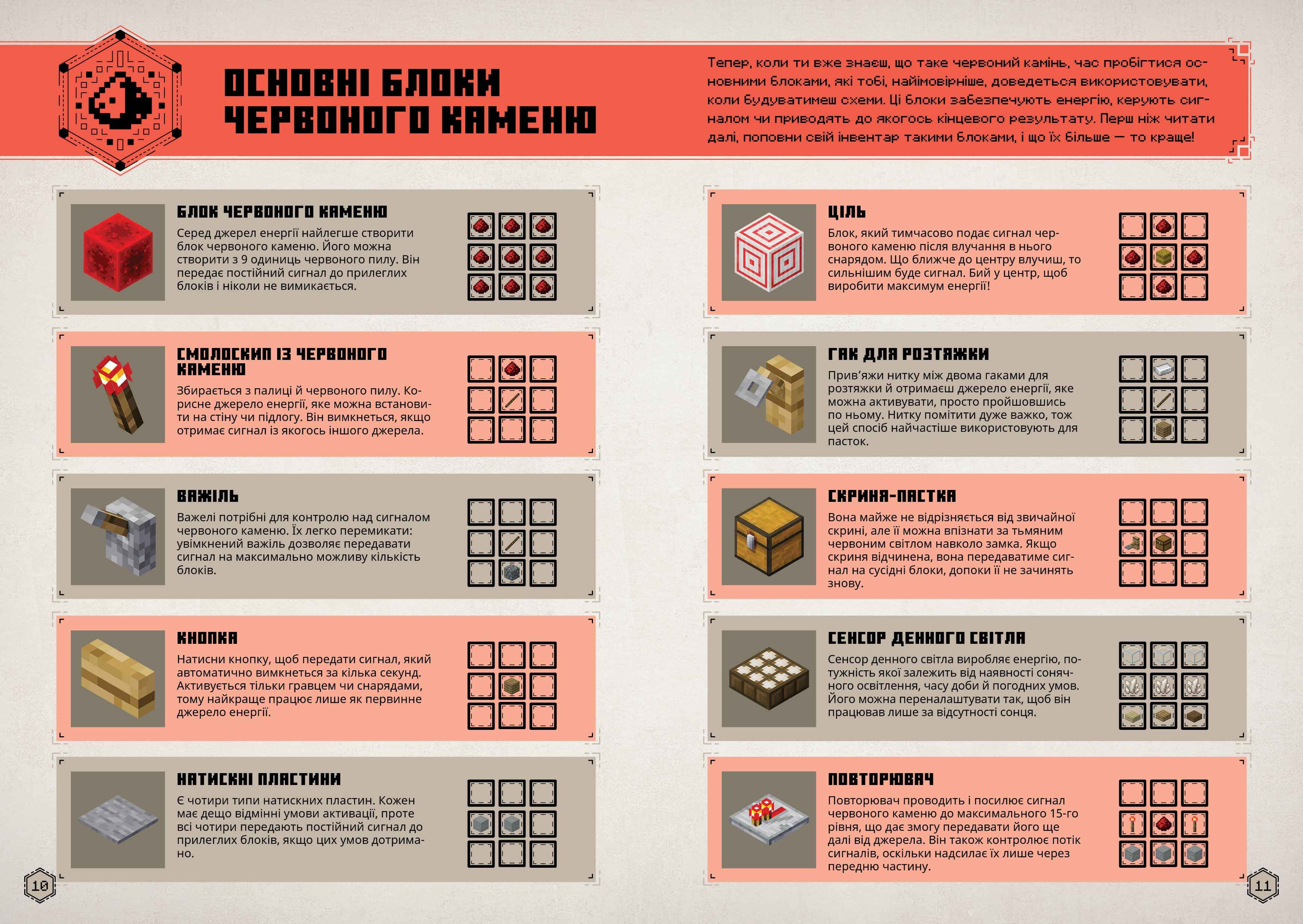 MINECRAFT Посібник з червоного каменю, фото - 3