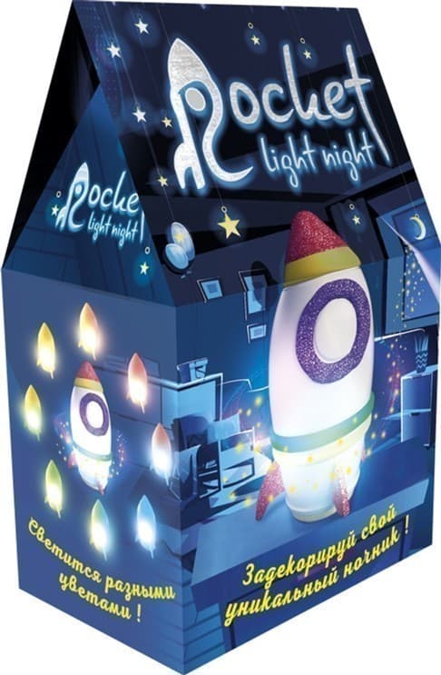 Набір для творчості 30709 &amp;quot;Rocket light night&amp;quot; (укр), фото - 1