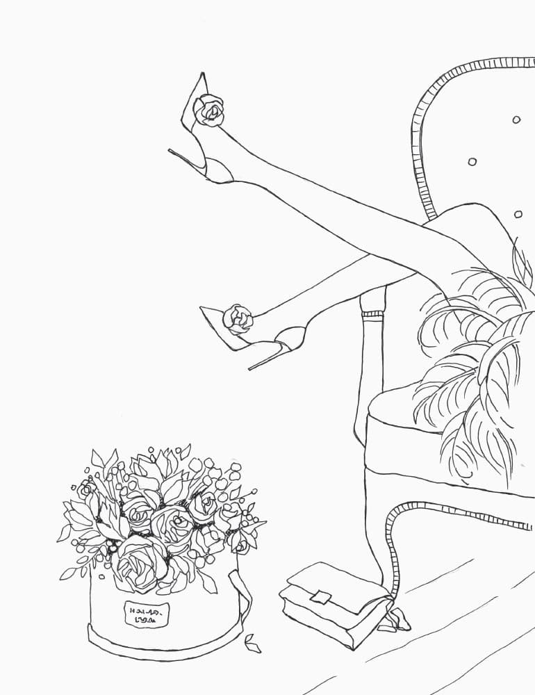 #girls#fashion#flowers, фото - 3