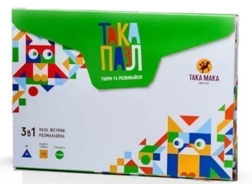 Пазл - набір 3 в 1 28ел. (синя,песик), фото - 1