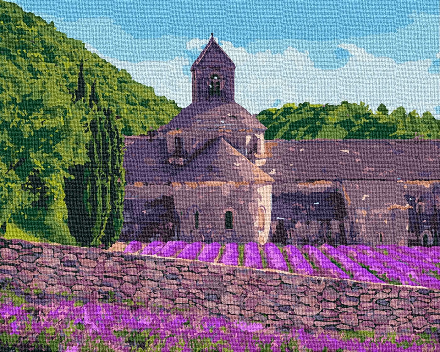 Картина за номерами - Аромат лаванди 40*50см, фото - 1