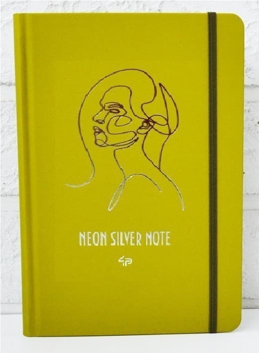 Блокнот TM Profiplan Office &amp;quot;Neon silver note&amp;quot; olive, А6, фото - 1