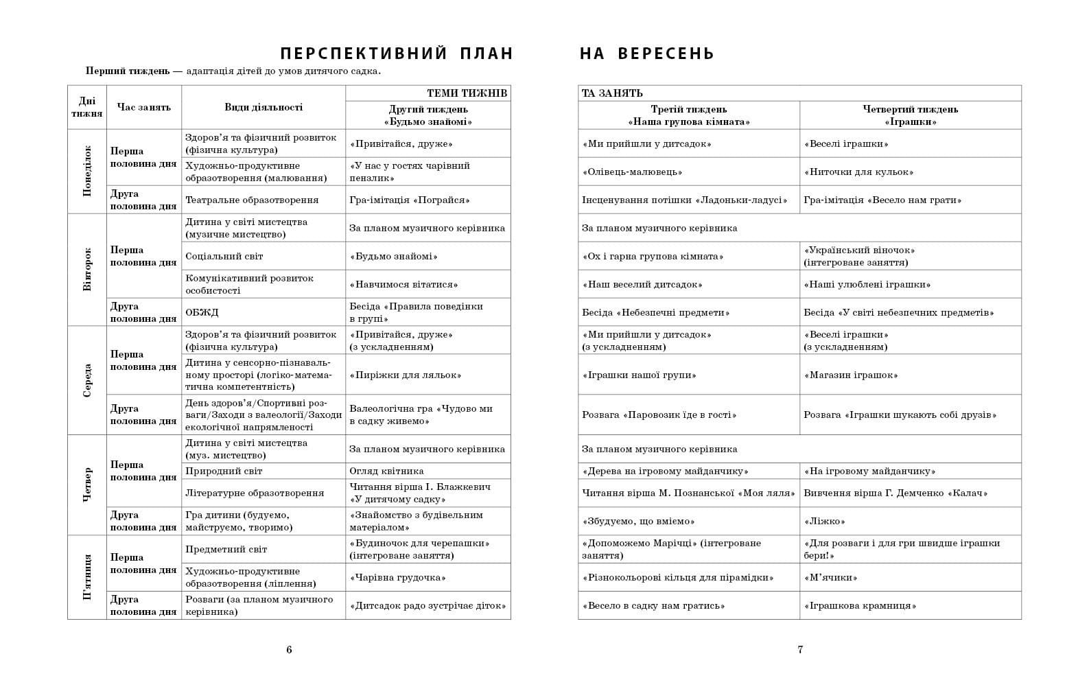 Розгорнутий календарний план. Осінь. Ранній вік, фото - 3
