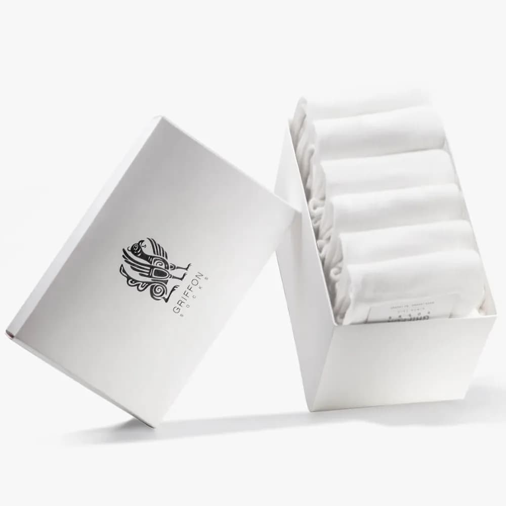 Набір шкарпеток Low white box M (39-42), фото - 1