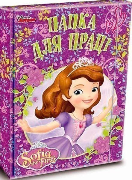 Папка для ручної праці ламінована А-4 на резинці Серія Sofia, фото - 1