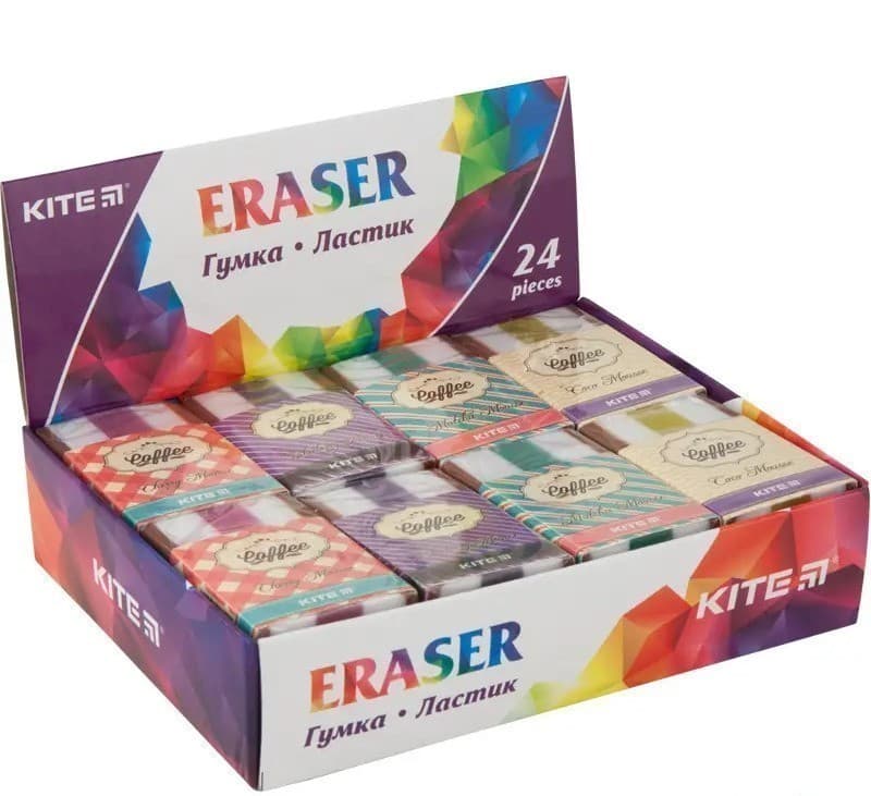 K20-015 Гумка кольорова &amp;quot;Sweet&amp;quot;, асорті, фото - 2