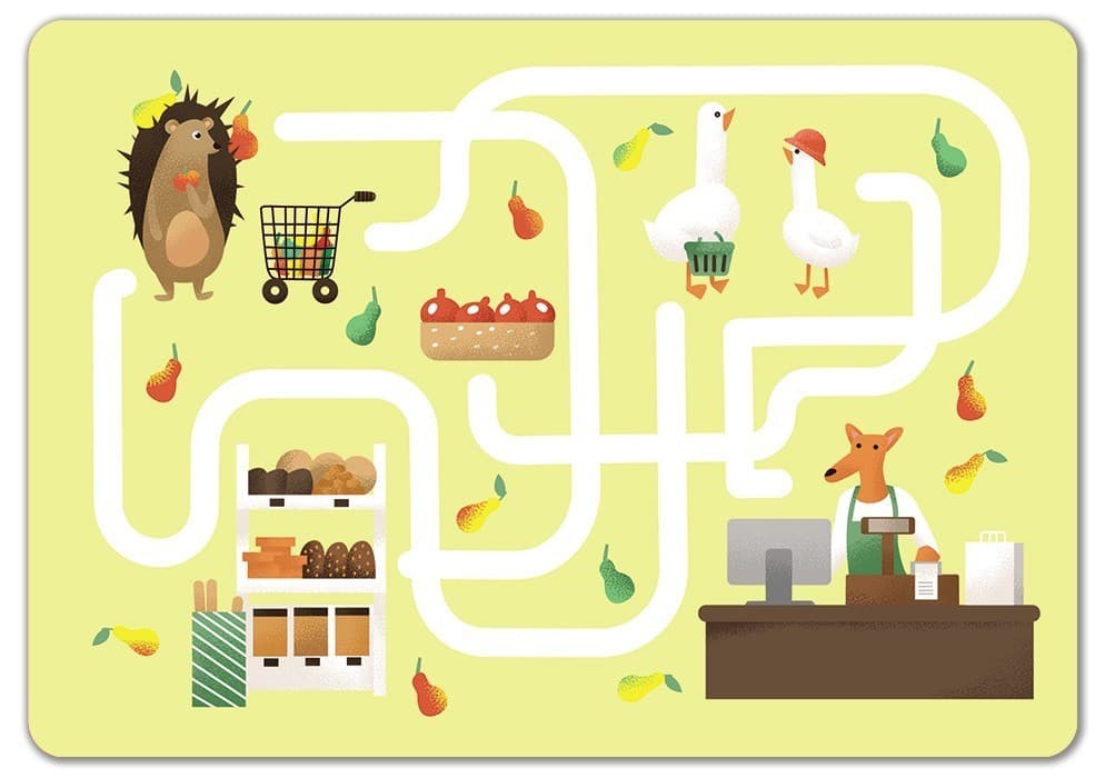 Школа Кенгуру. Ранній розвиток. Картки Пиши-стирай. Лабіринти, фото - 2