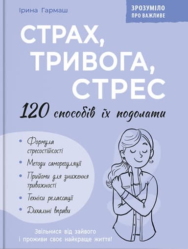 Страх, тривога, стрес. 120 способів їх подолати
