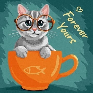 Набір для розпису по номерах. &amp;quot;Назавжди твій&amp;quot; 40х40см